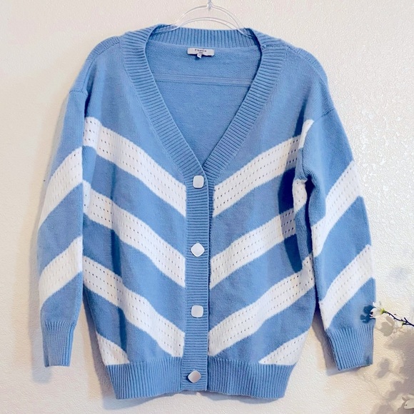 French PARIS Lahlia Cardigan Sweater Sz S/M - Picture 3 of 3